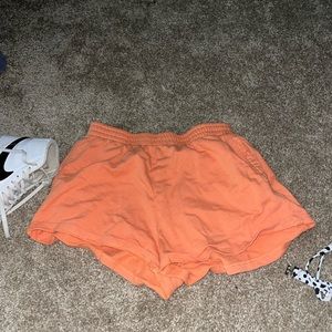 Coral Shein comfy shorts